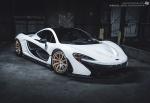 McLaren P1 on Golden PUR Wheels 2015 года